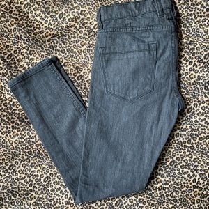 Rude by hot topic gray skinny jeans